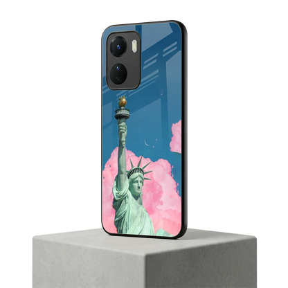 Dreamy Freedom vivo y16 mobile cover | shockproof glass phone case