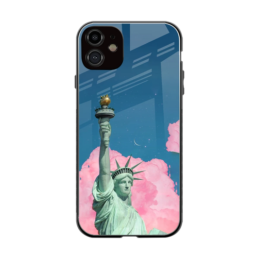 Dreamy Freedom back phone cover | glass case for iphone 12