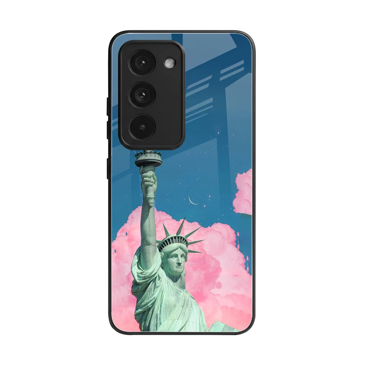Dreamy Freedom back phone cover | glass case for redmi 15 5g