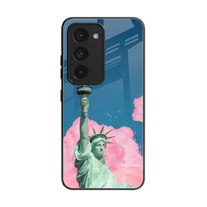 Dreamy Freedom back phone cover | glass case for redmi 15 5g