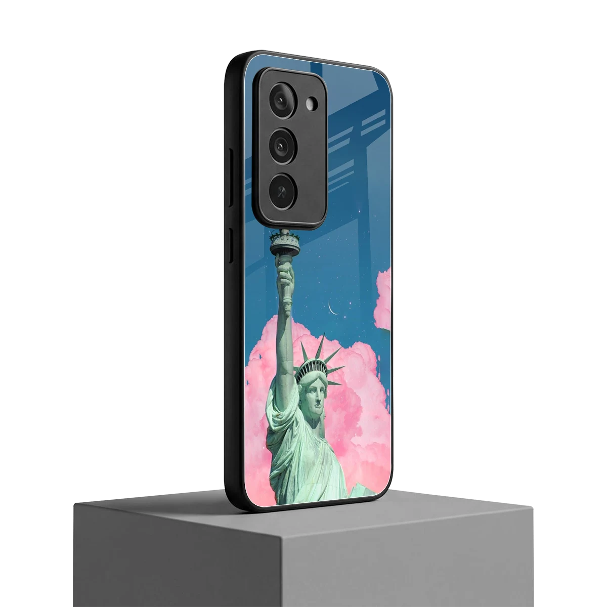 Dreamy Freedom redmi 15 5g mobile cover | shockproof glass phone case