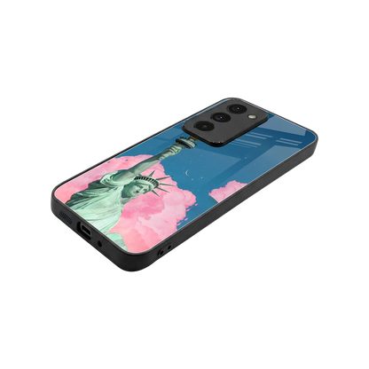 Dreamy Freedom stylish phone case for redmi 15 5g | glossy glass and slim fit