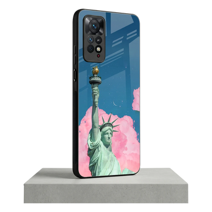 Dreamy Freedom redmi note 11 pro mobile cover | shockproof glass phone case