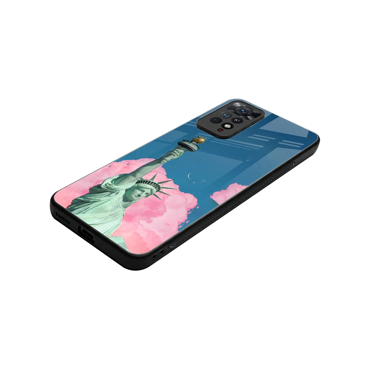 Dreamy Freedom stylish phone case for redmi note 11 pro | glossy glass and slim fit