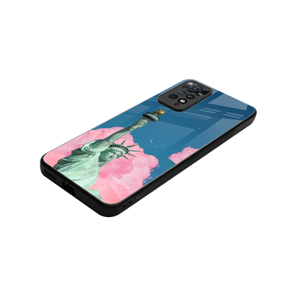 Dreamy Freedom stylish phone case for redmi note 11 pro | glossy glass and slim fit