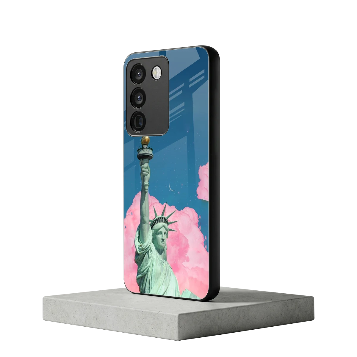Dreamy Freedom vivo y200 5g mobile cover | shockproof glass phone case
