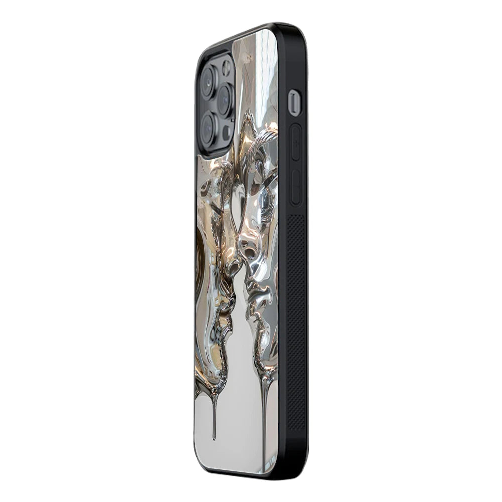 Trendy Glass Back Mobile Case for iPhone, Samsung, Redmi, OnePlus, Google Pixel, Motorola