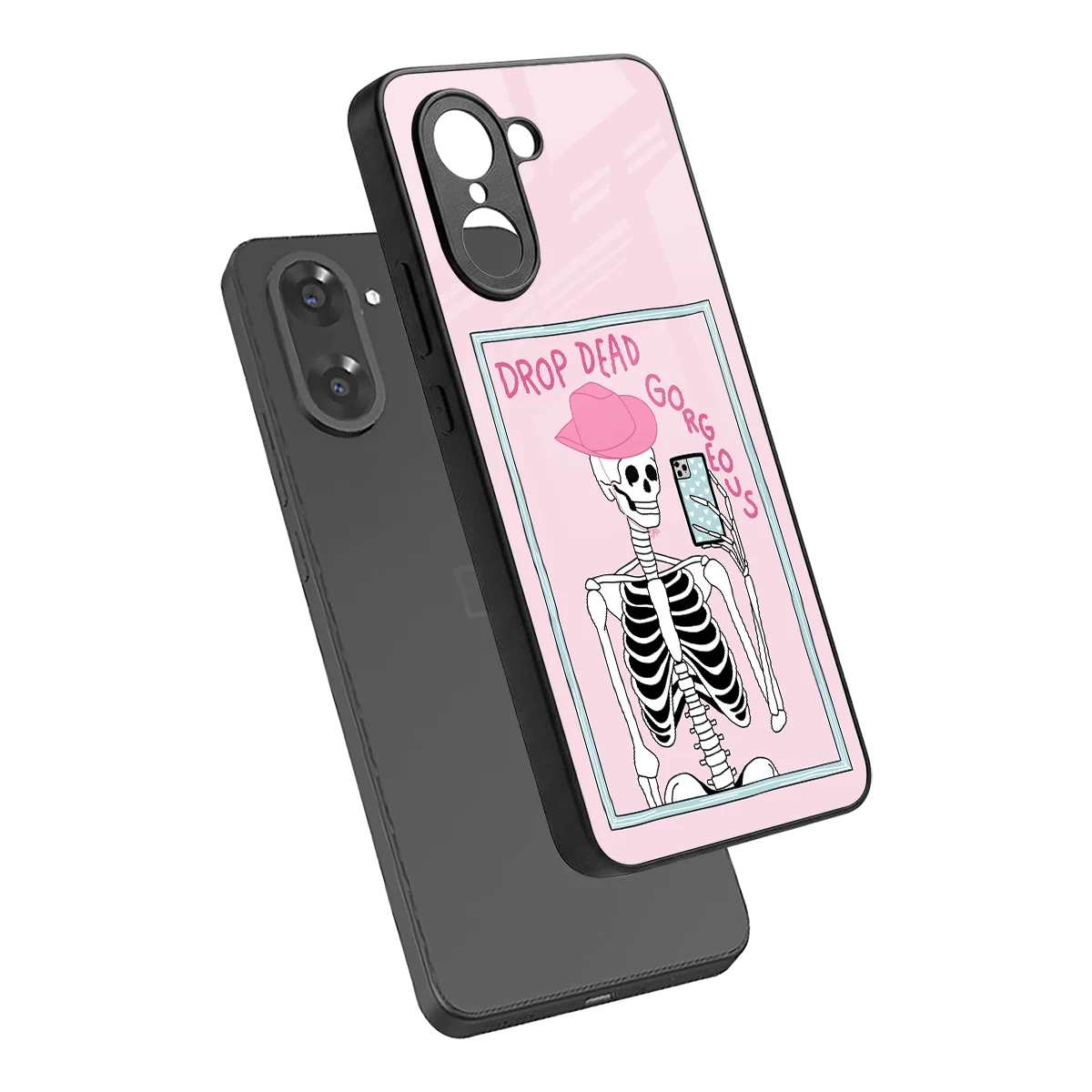 Drop Dead Gorgeous sleek oneplus nord ce5 5g cover with tempered glass back and TPU edges