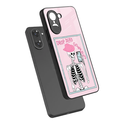 Drop Dead Gorgeous sleek oneplus nord ce5 5g cover with tempered glass back and TPU edges