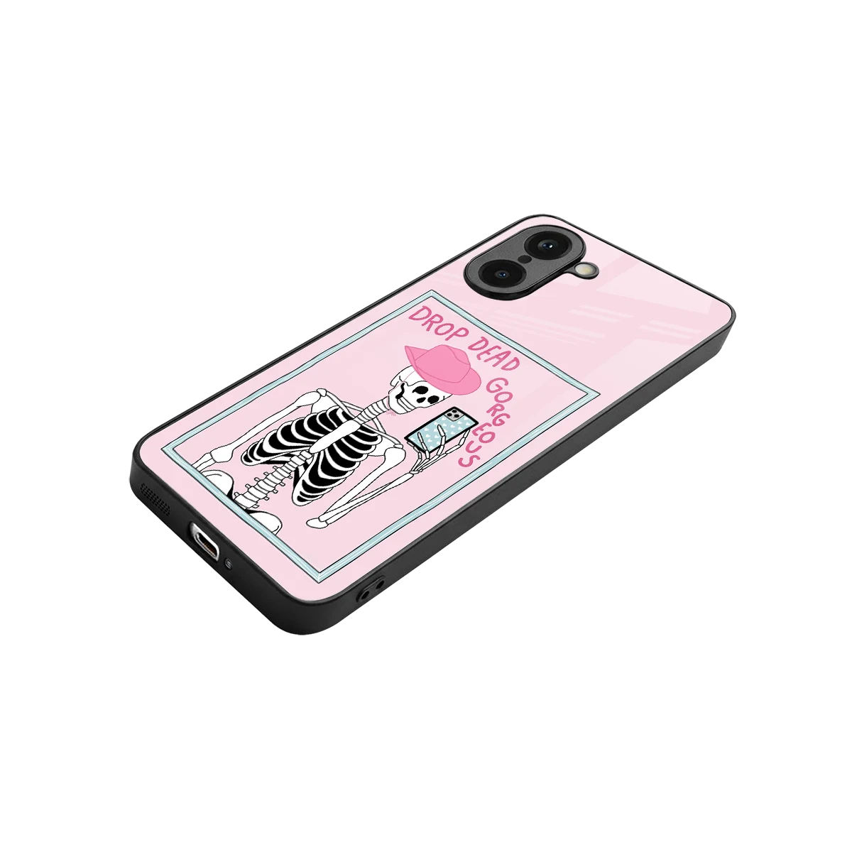 Drop Dead Gorgeous stylish phone case for oneplus nord ce5 5g | glossy glass and slim fit