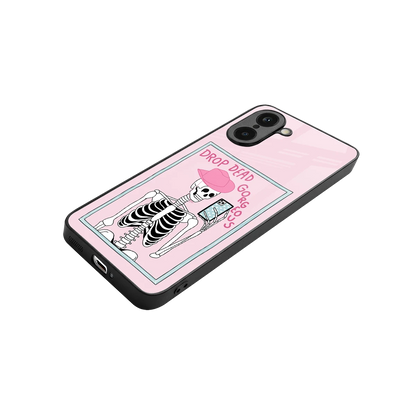 Drop Dead Gorgeous stylish phone case for oneplus nord ce5 5g | glossy glass and slim fit