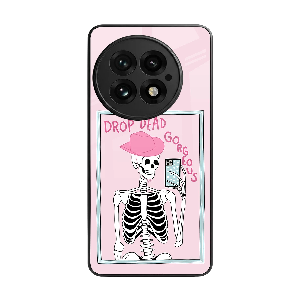 Drop Dead Gorgeous back phone cover | glass case for oneplus 13