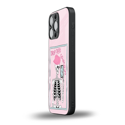Drop Dead Gorgeous iphone 15 pro max mobile cover | shockproof glass phone case