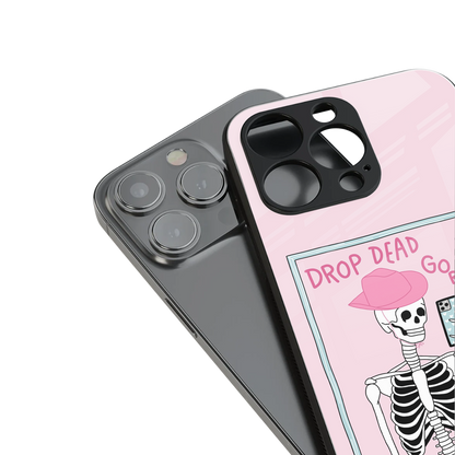 Drop Dead Gorgeous stylish phone case for iPhone 16 | glossy glass and slim fit