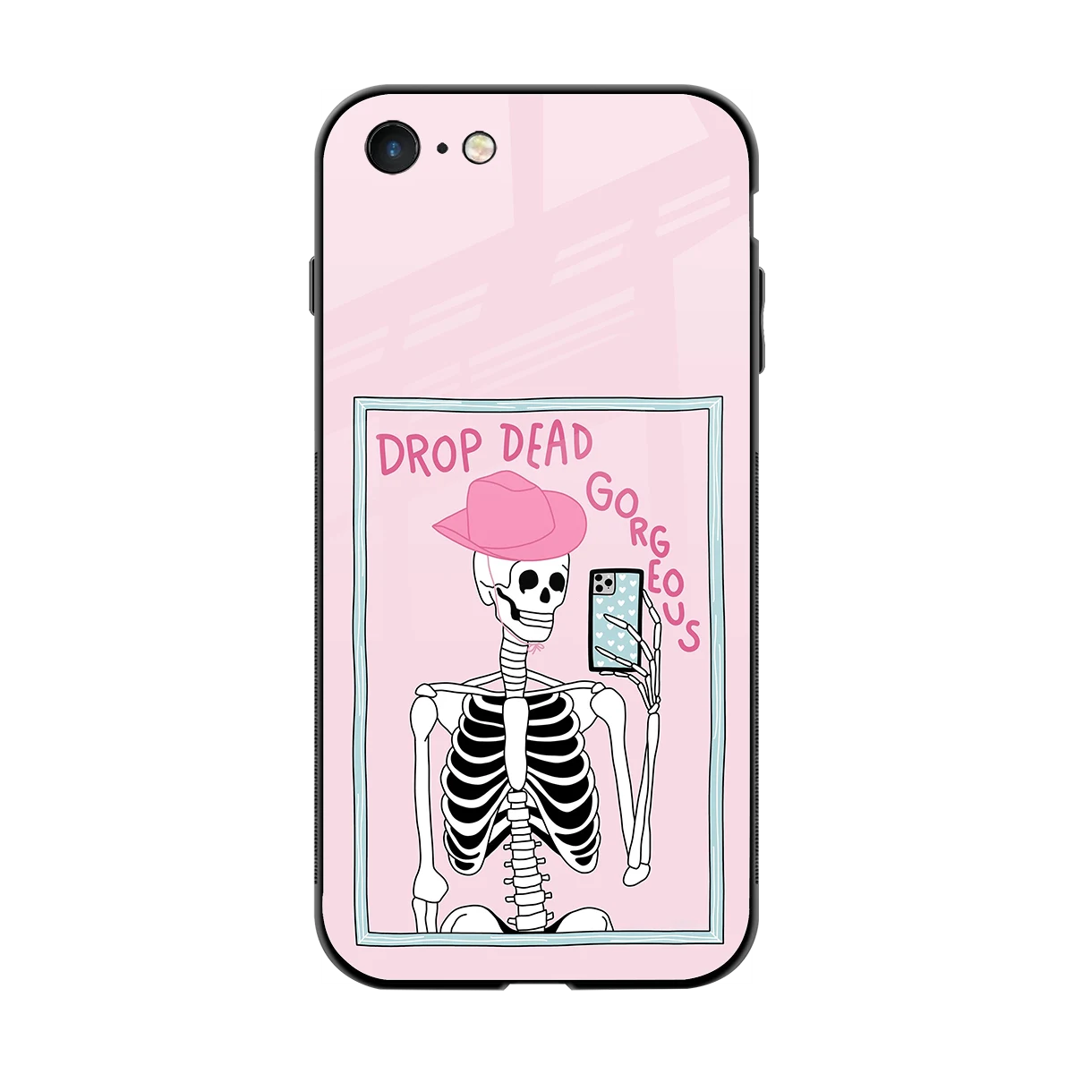Drop Dead Gorgeous back phone cover | glass case for iphone 7