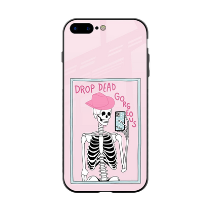 Drop Dead Gorgeous back phone cover | glass case for iphone 7 plus