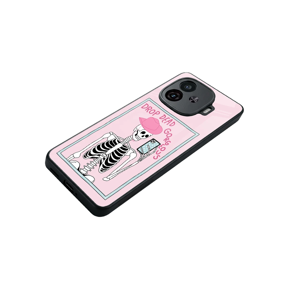 Drop Dead Gorgeous stylish phone case for iqoo neo 10r 5g | glossy glass and slim fit