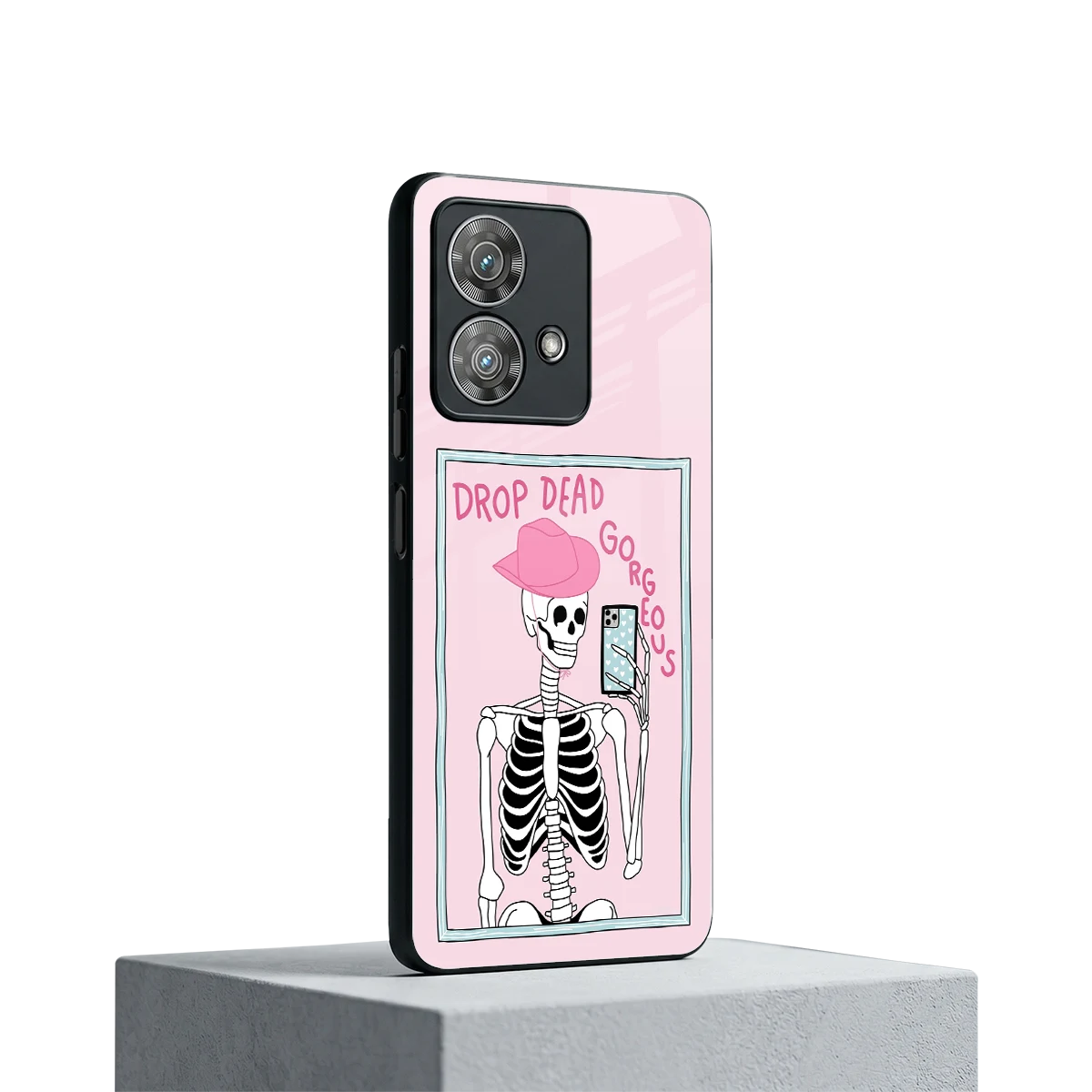 Drop Dead Gorgeous motorola edge 40 neo 5g mobile cover | shockproof glass phone case