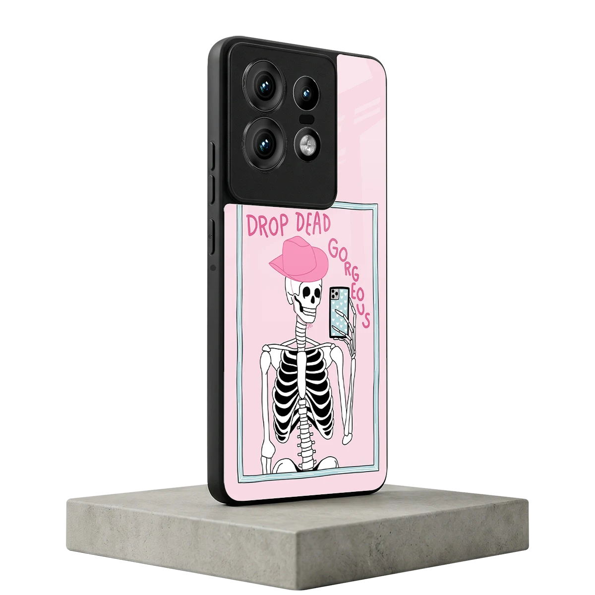 Drop Dead Gorgeous motorola edge 50 pro mobile cover | shockproof glass phone case
