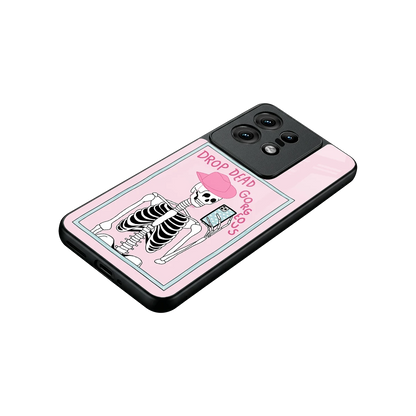 Drop Dead Gorgeous stylish phone case for motorola edge 50 pro | glossy glass and slim fit