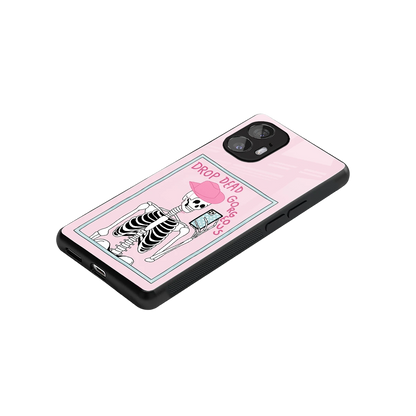 Drop Dead Gorgeous stylish phone case for nothing phone 2 | glossy glass and slim fit