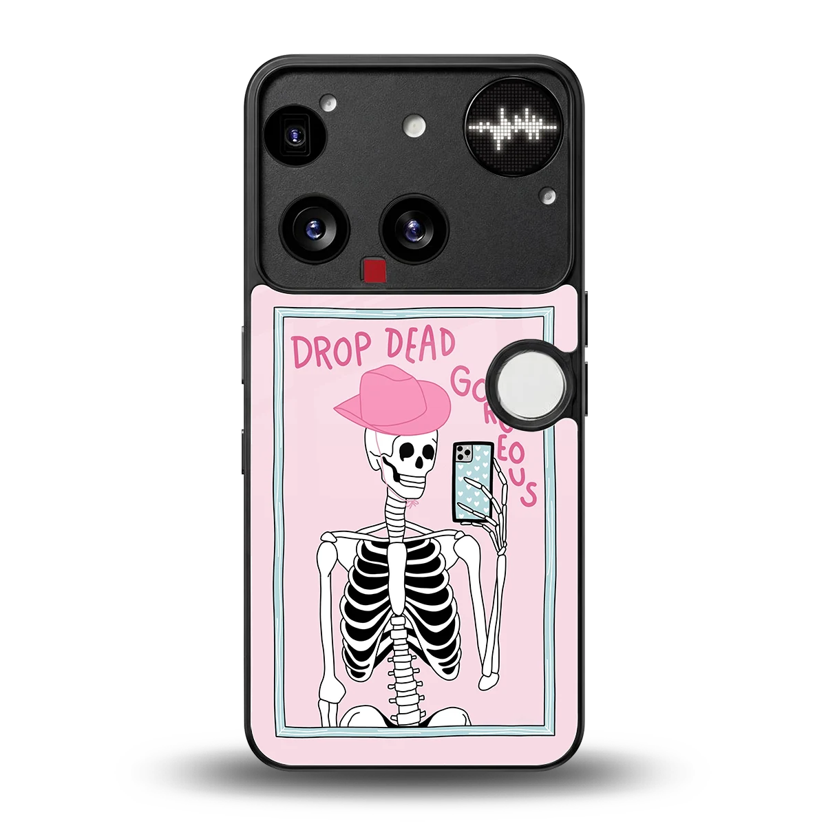 Drop Dead Gorgeous back phone cover | glass case for nothing phone 3