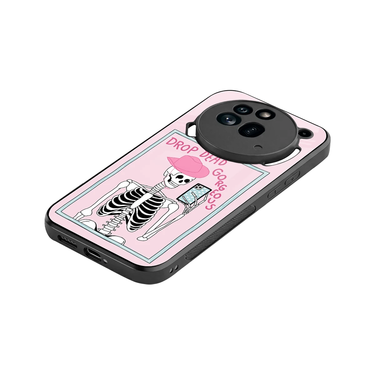 Drop Dead Gorgeous stylish phone case for nothing phone 3a pro | glossy glass and slim fit