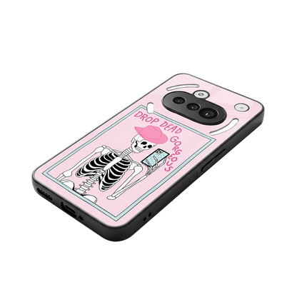 Drop Dead Gorgeous stylish phone case for nothing phone 3a | glossy glass and slim fit