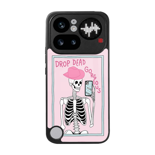 Drop Dead Gorgeous back phone cover | glass case for nothing phone 4a pro