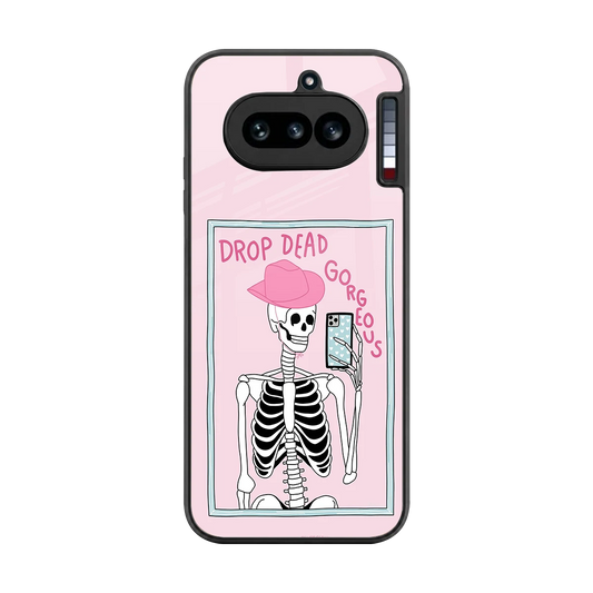 Drop Dead Gorgeous back phone cover | glass case for nothing phone 4a
