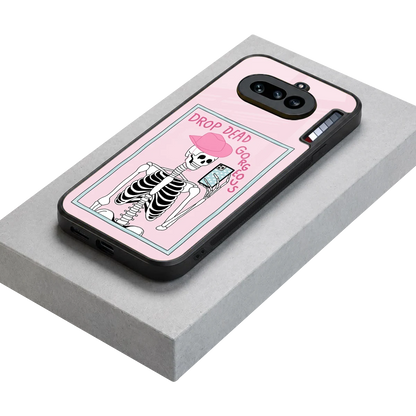 Drop Dead Gorgeous stylish phone case for nothing phone 4a | glossy glass and slim fit