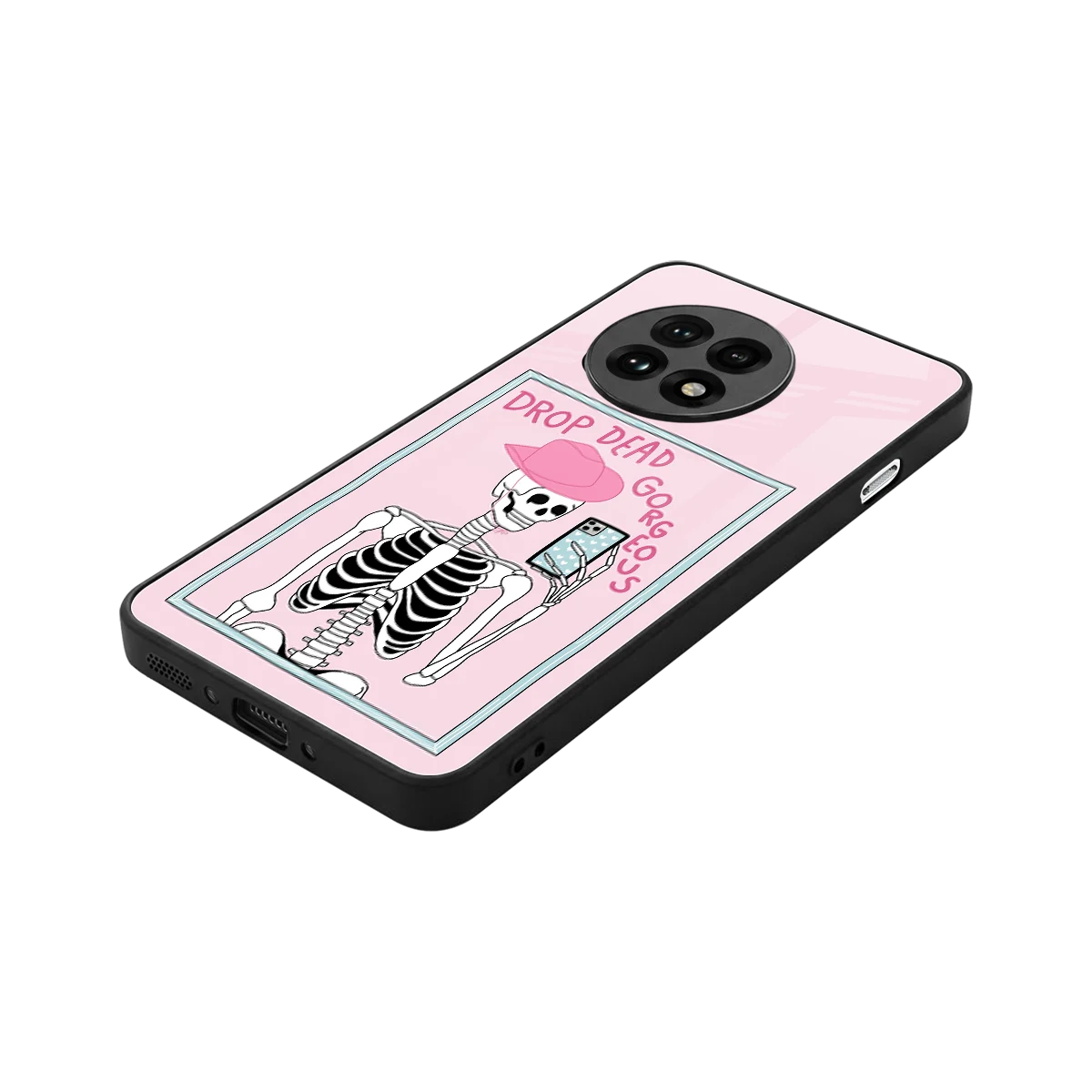 Drop Dead Gorgeous stylish phone case for oneplus 13r | glossy glass and slim fit