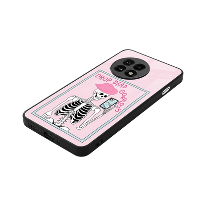 Drop Dead Gorgeous stylish phone case for oneplus 13r | glossy glass and slim fit