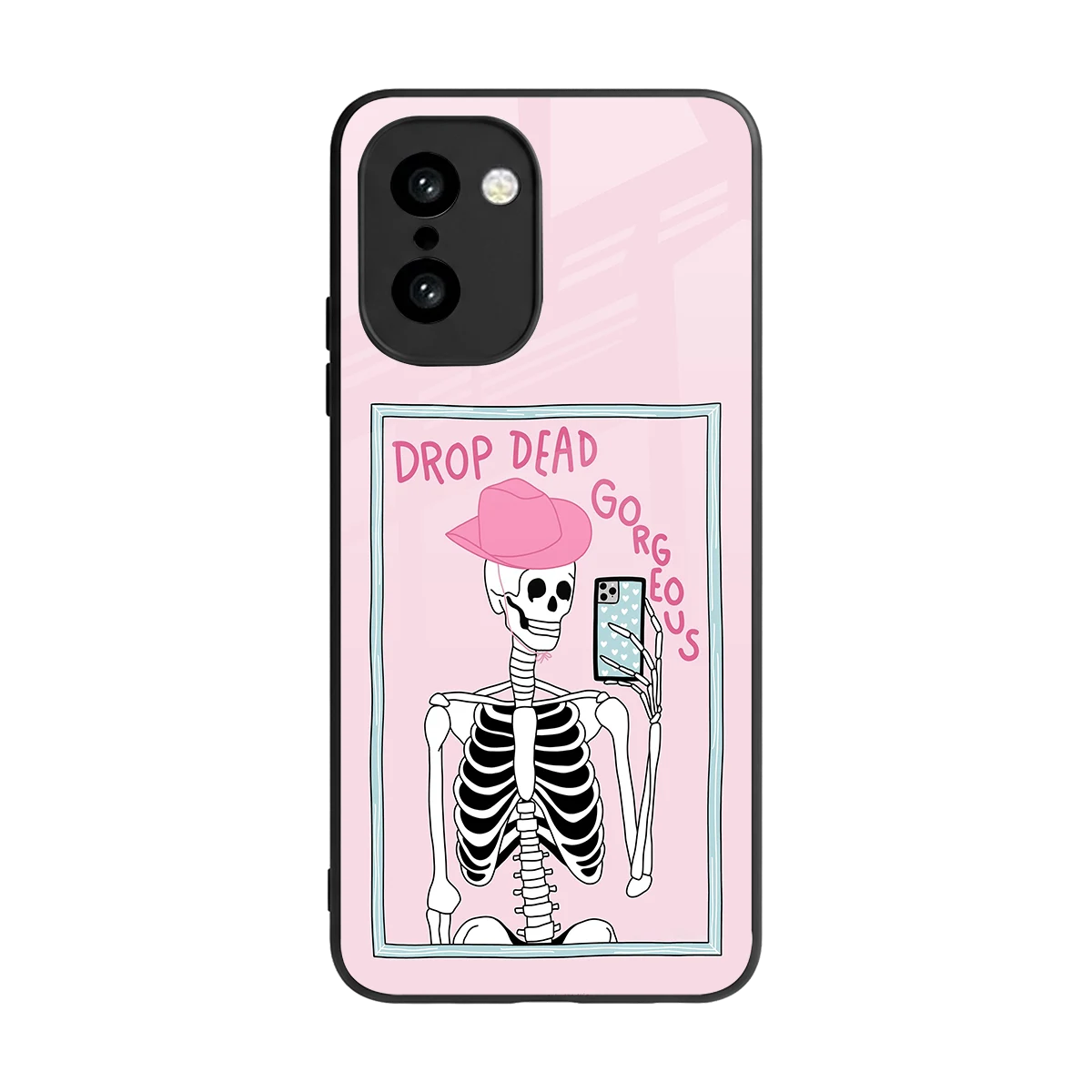 Drop Dead Gorgeous back phone cover | glass case for oneplus 15r