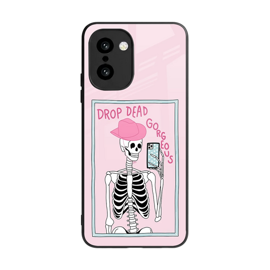 Drop Dead Gorgeous back phone cover | glass case for oneplus 15r