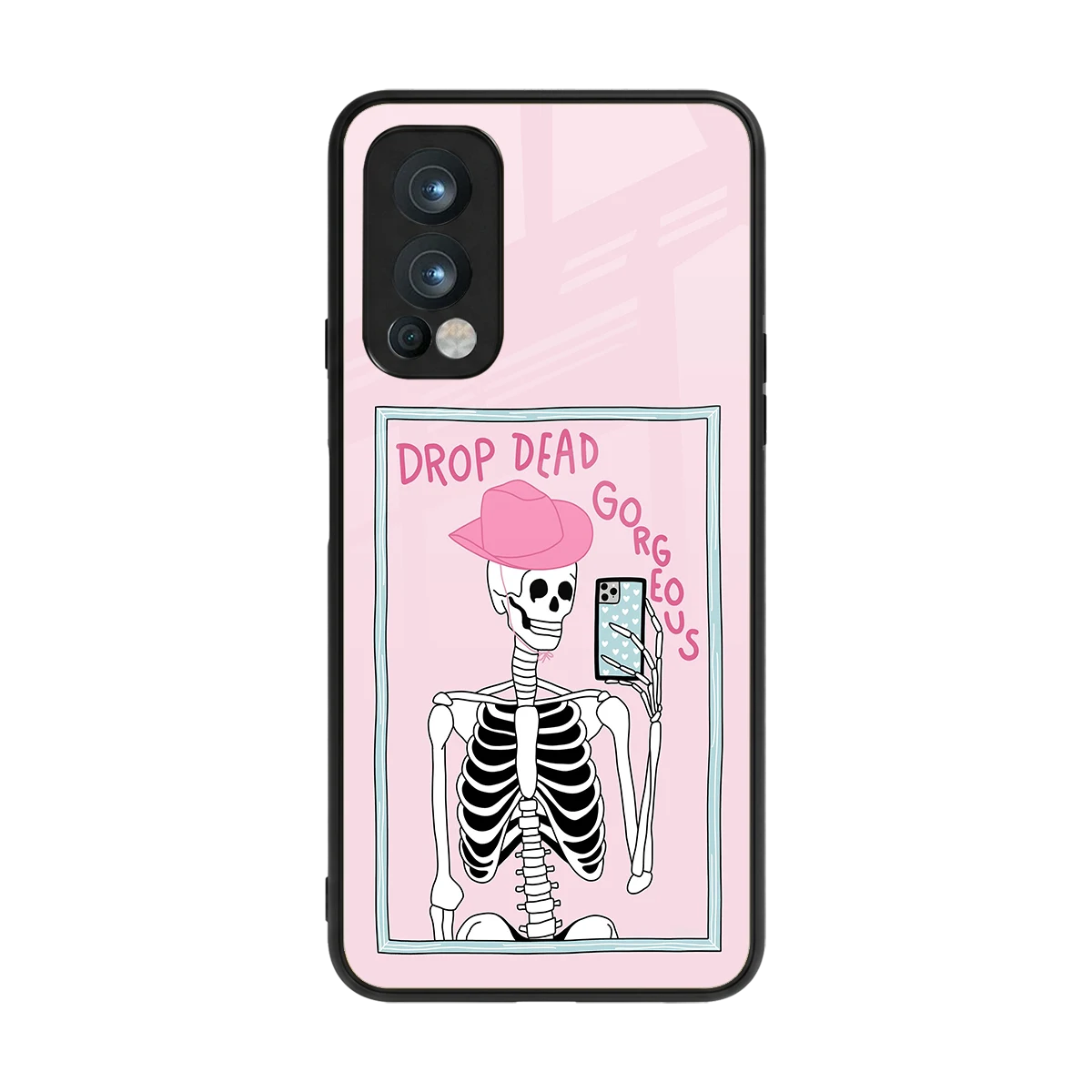 Drop Dead Gorgeous back phone cover | glass case for oneplus nord 2