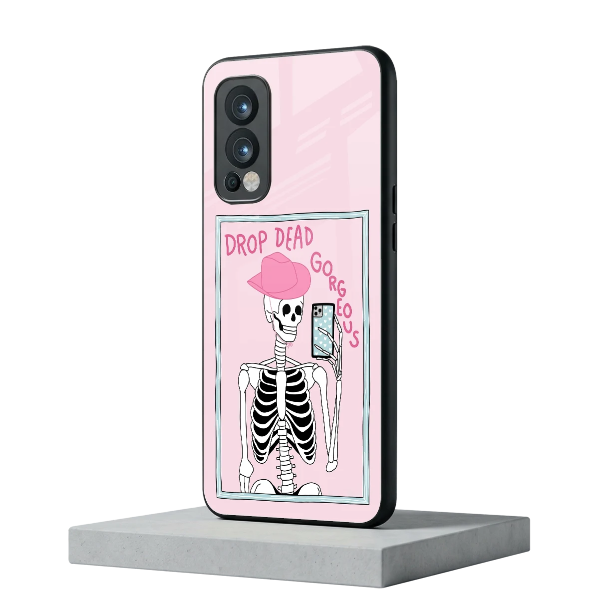 Drop Dead Gorgeous oneplus nord 2 mobile cover | shockproof glass phone case