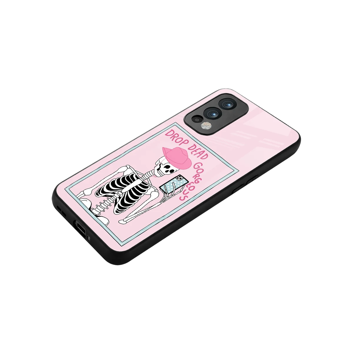 Drop Dead Gorgeous stylish phone case for oneplus nord 2 | glossy glass and slim fit