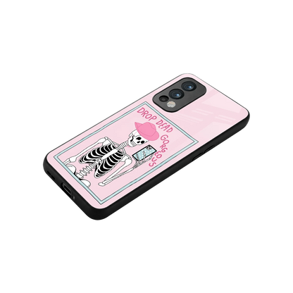 Drop Dead Gorgeous stylish phone case for oneplus nord 2 | glossy glass and slim fit