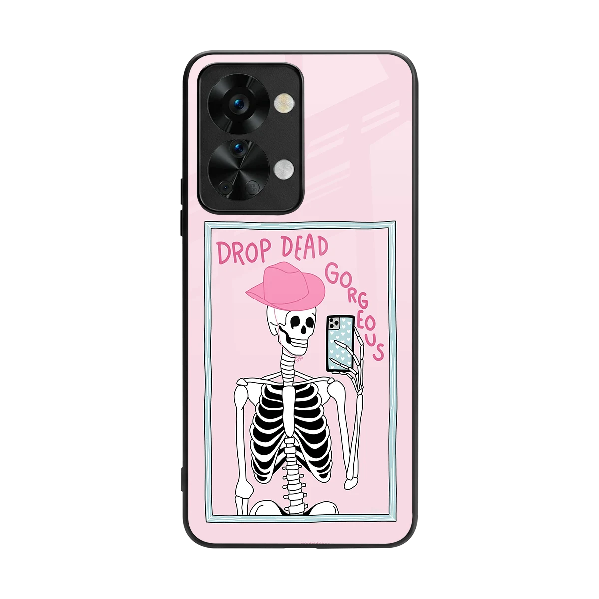 Drop Dead Gorgeous back phone cover | glass case for oneplus nord 2t