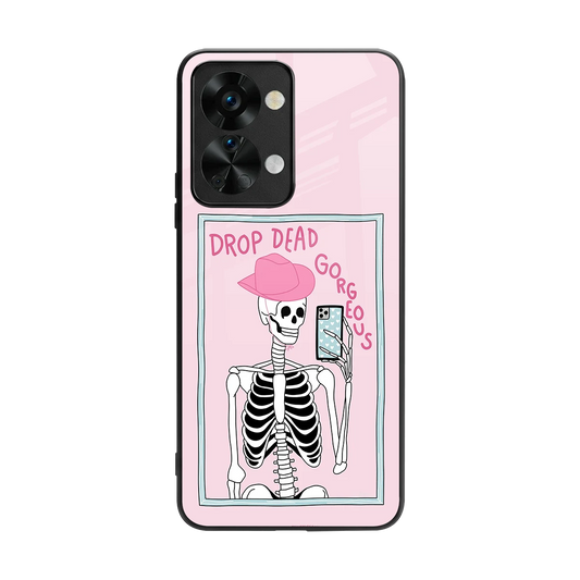 Drop Dead Gorgeous back phone cover | glass case for oneplus nord 2t