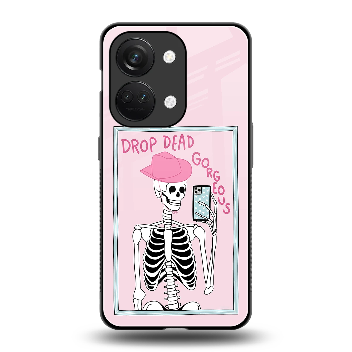 Drop Dead Gorgeous back phone cover | glass case for oneplus nord 3