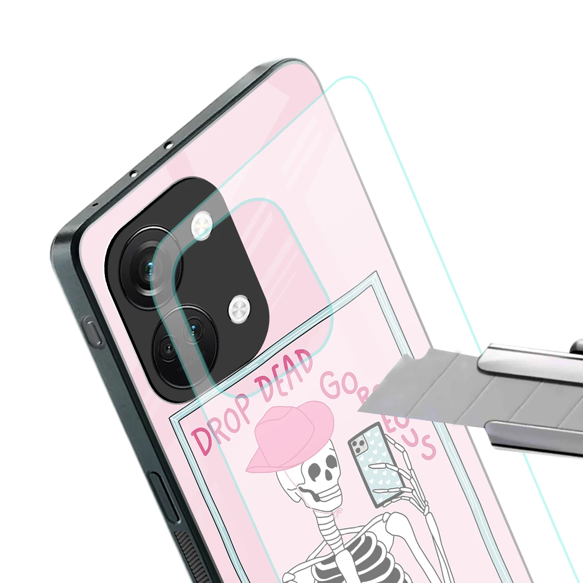 Drop Dead Gorgeous stylish phone case for oneplus nord 3 | glossy glass and slim fit
