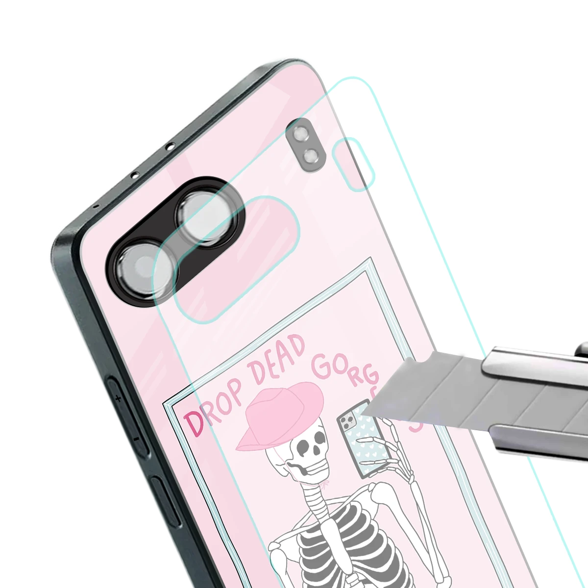 Drop Dead Gorgeous stylish phone case for oneplus nord 4 | glossy glass and slim fit