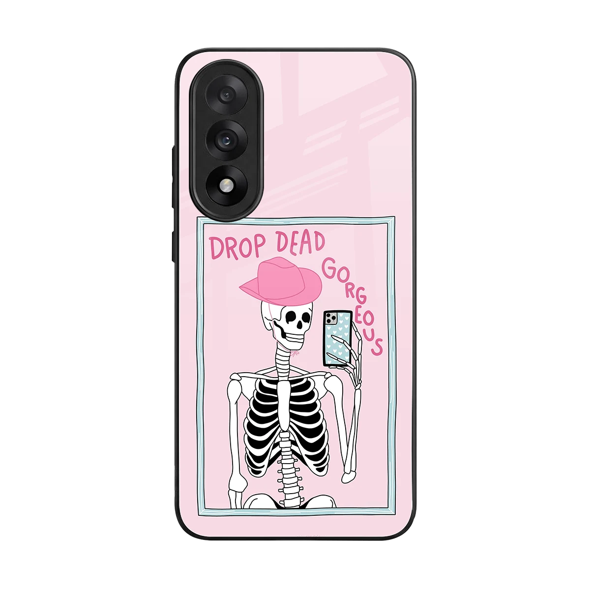 Drop Dead Gorgeous back phone cover | glass case for oneplus nord 5