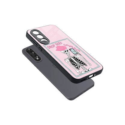 Drop Dead Gorgeous sleek oneplus nord 5 cover with tempered glass back and TPU edges