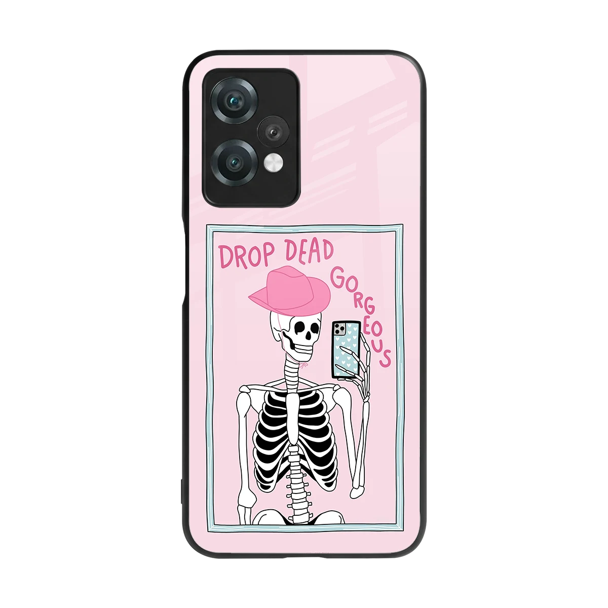 Drop Dead Gorgeous back phone cover | glass case for oneplus nord ce 2 lite