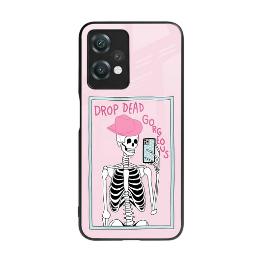Drop Dead Gorgeous back phone cover | glass case for oneplus nord ce 2 lite