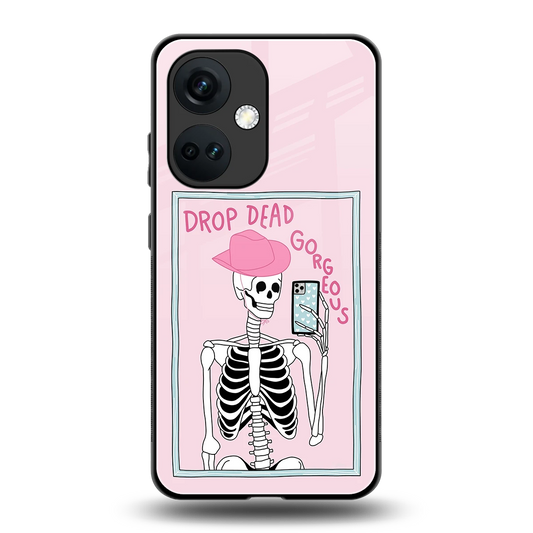 Drop Dead Gorgeous back phone cover | glass case for oneplus nord ce 3