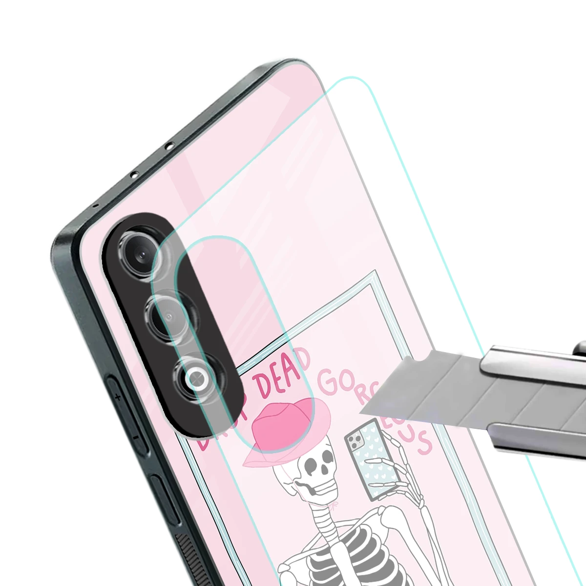 Drop Dead Gorgeous stylish phone case for oneplus nord ce 4 | glossy glass and slim fit